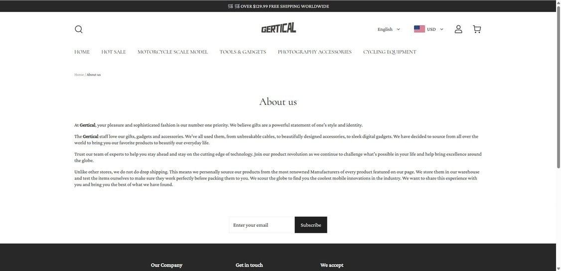 Gertical.com scam 1