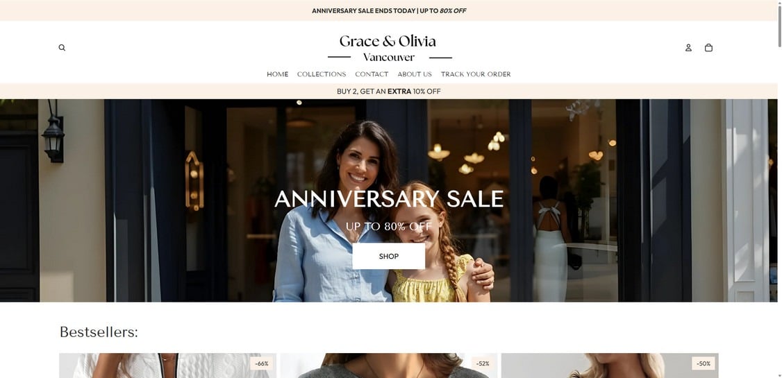 Graceandolivia vancouver.com scam 3