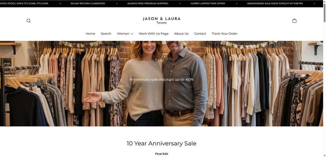 JasonLauraToronto.com scam 1