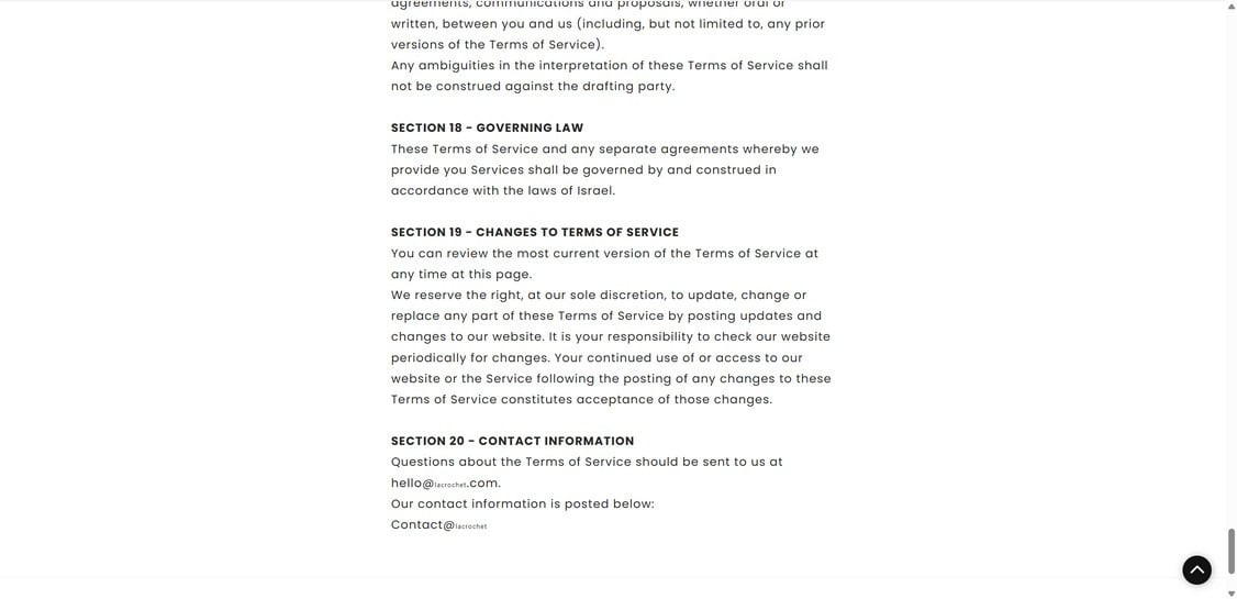 Lacrochette.com scam 1