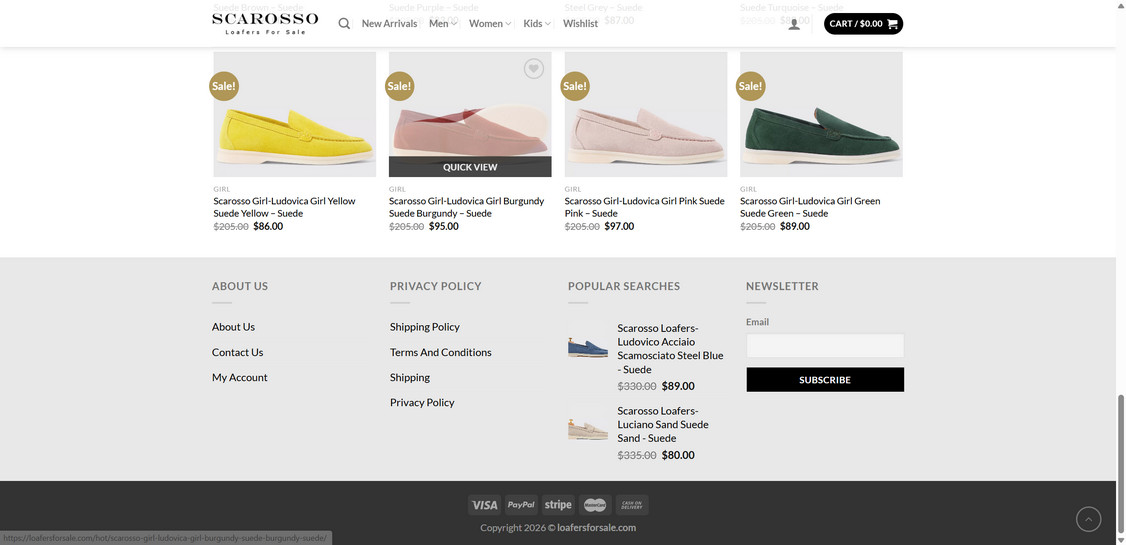 Loafersforsale.com EXPOSED - Scam or Legit? Full Investigation 1 Loafersforsale.com scam