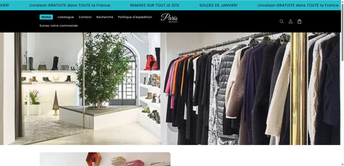 Parisoutletshop.com scam 1