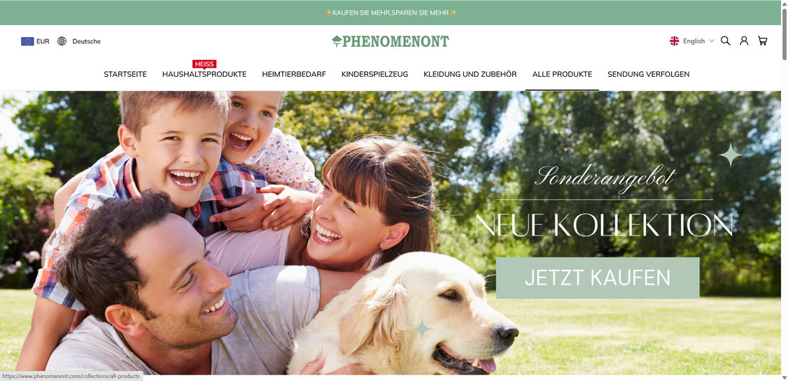 Phenomenont.com scam 1