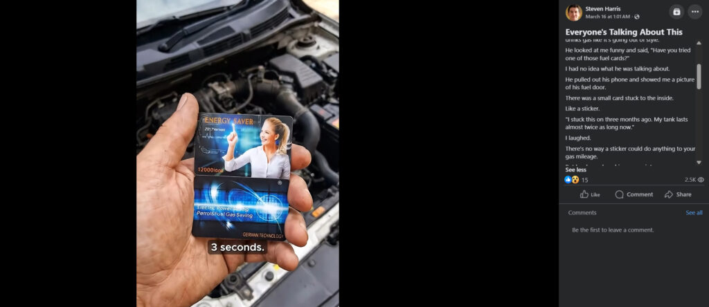 Fuelify Card Scam EXPOSED - The FAKE Gas Saver Sticker (Investigation) 5 SCAM CARD