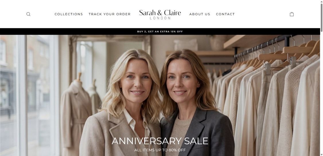 Sarahclaire london.com scam 3