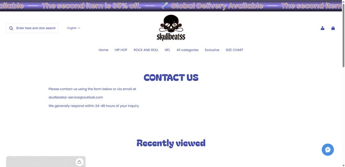 Skullbeatss.com scam 1