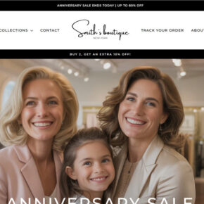 Smithsboutiquenewyork.com scam