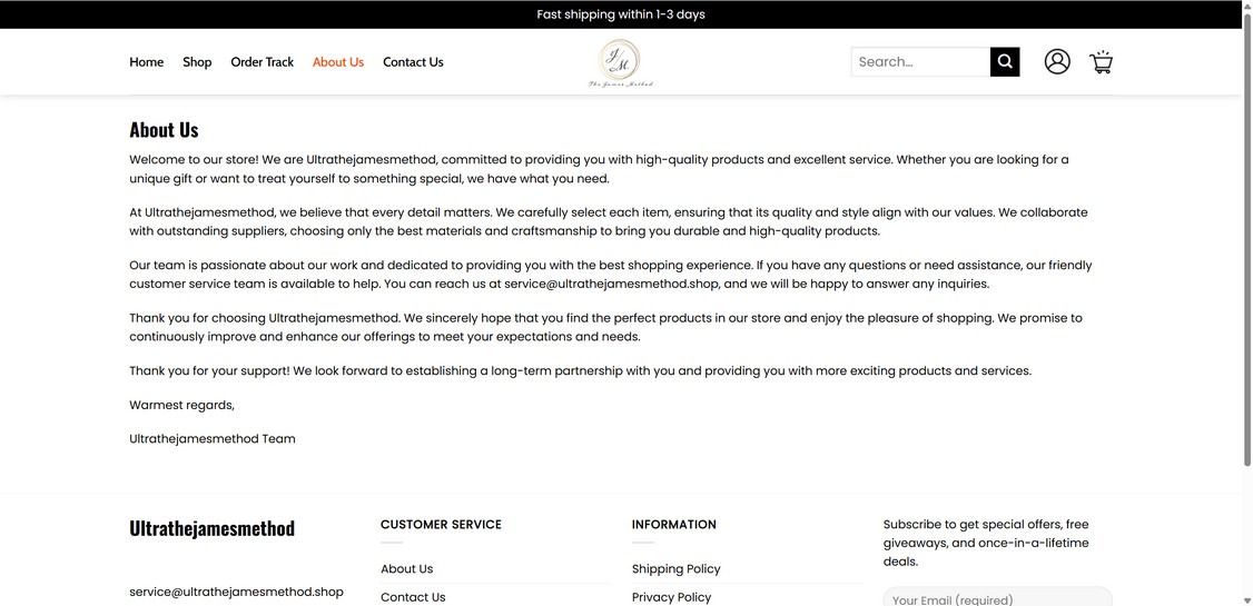 Ultrathejamesmethod.shop EXPOSED - Scam or Legit? Full Investigation 1 Ultrathejamesmethod.shop scam