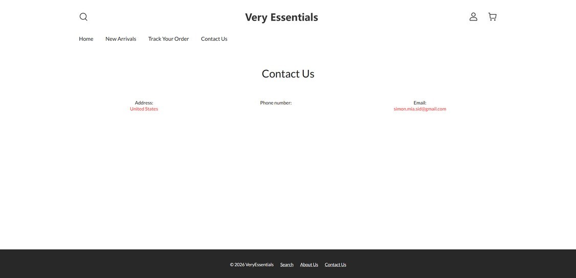 Veryessentials.com scam 1