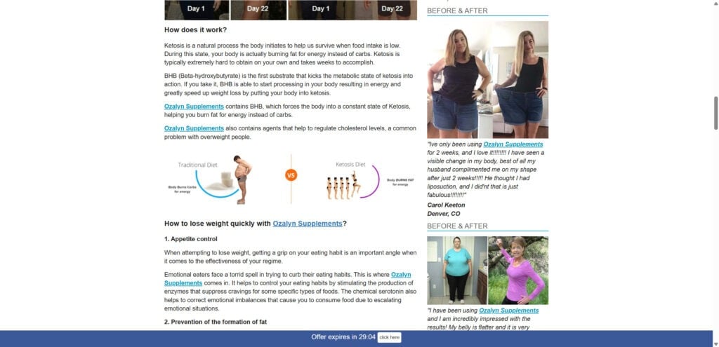 Lipojaro Supplement EXPOSED – Scam Ads & Red Flags 5 scam ad3