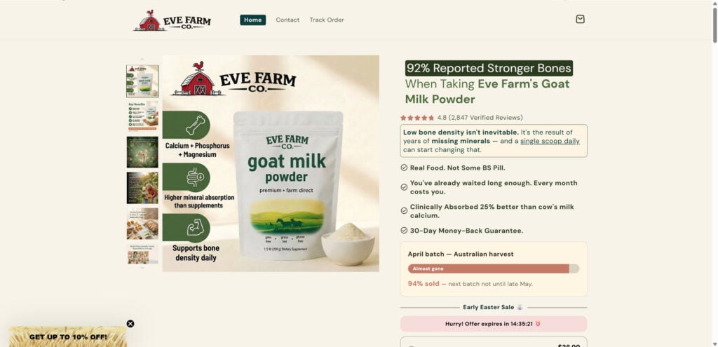 Eve Farm Goat Milk Powder - Scam or Legit? Full Investigation 1 1 25