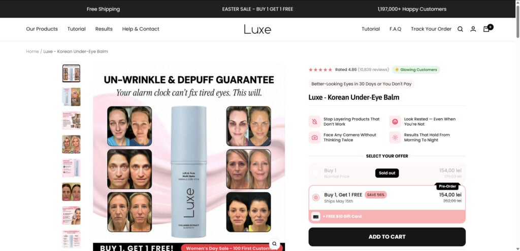 Luxe Korean Under Eye Balm EXPOSED – Scam or Legit? The Truth Behind the Viral Ads 2 2 12