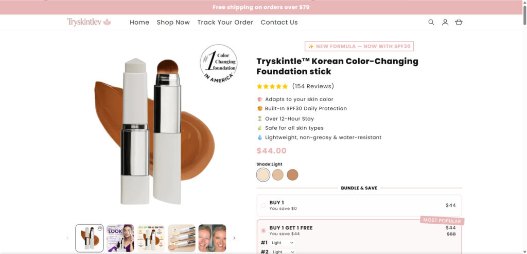 Tryskintle Foundation Stick EXPOSED - Scam or Legit? Our Review 2 2 4