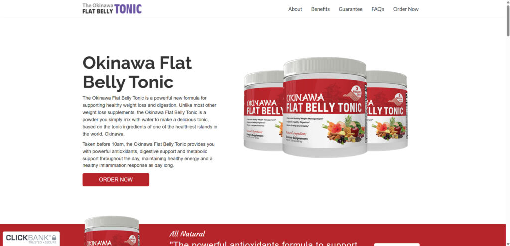 Okinawa Flat Belly Tonic Supplement EXPOSED – Scam Ads & Red Flags 1 5 2