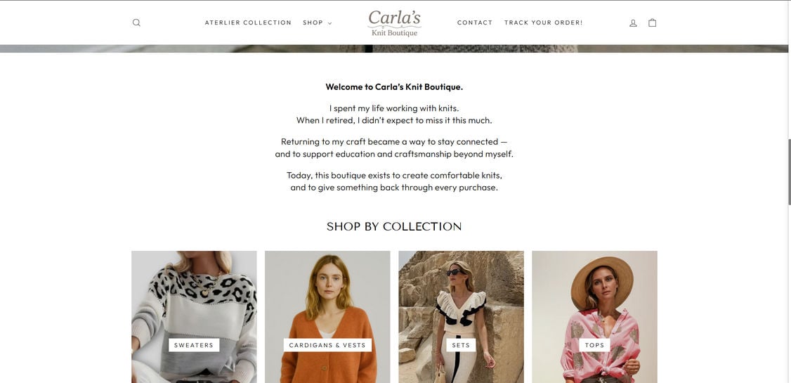 Carlasknitboutique.com scam 2