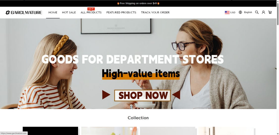 Garclmature.com scam 1