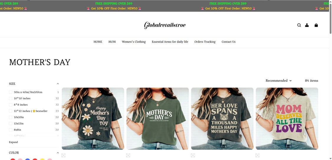 Globalretailstroe.com EXPOSED - Scam or Legit? Full Investigation 1 Globalretailstroe.com scam