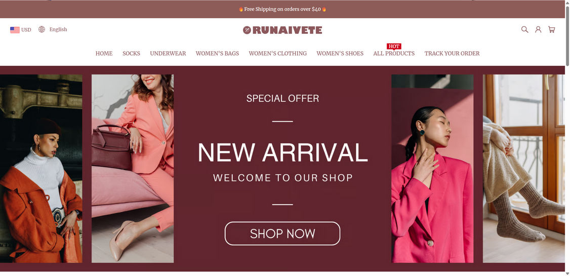 Runaivete.com scam 1