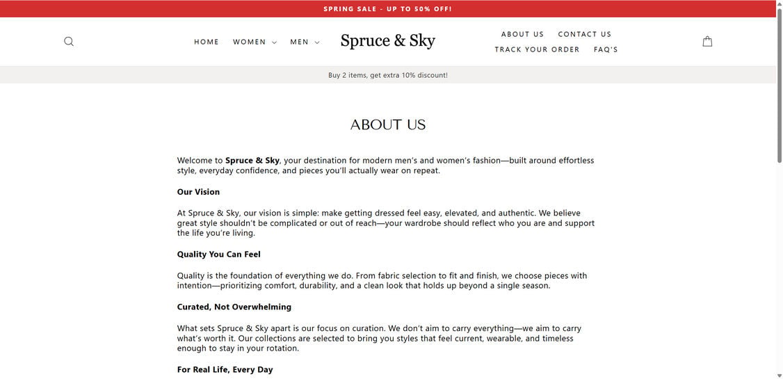 SpruceandSky.com EXPOSED - Scam or Legit? Full Investigation 1 SpruceandSky.com scam