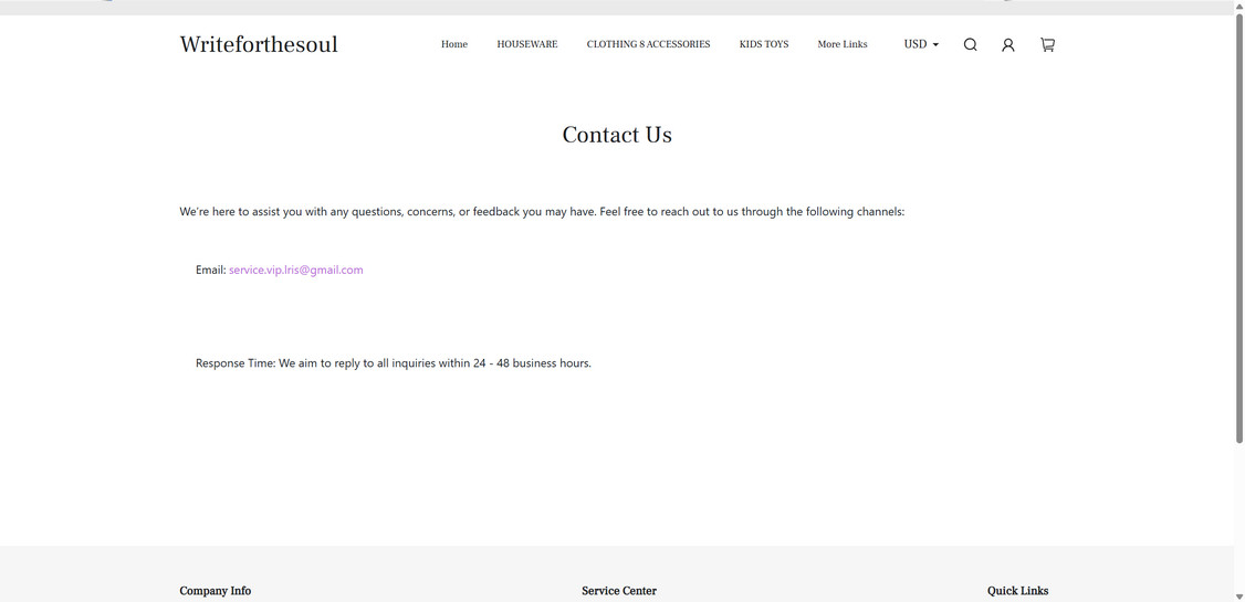 Writeforthesoul.com scam 1