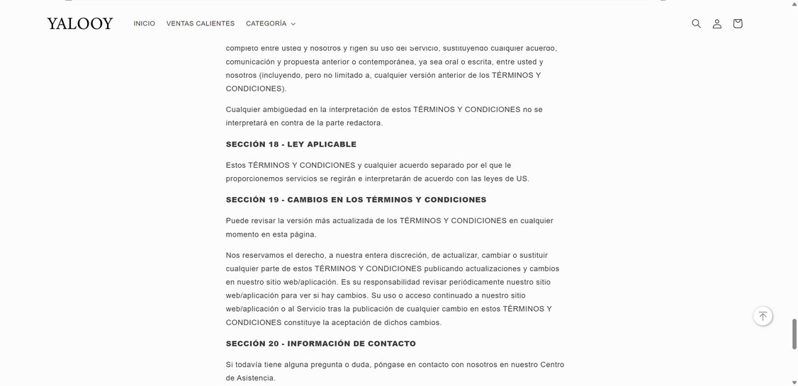 Yalooy.com scam 1