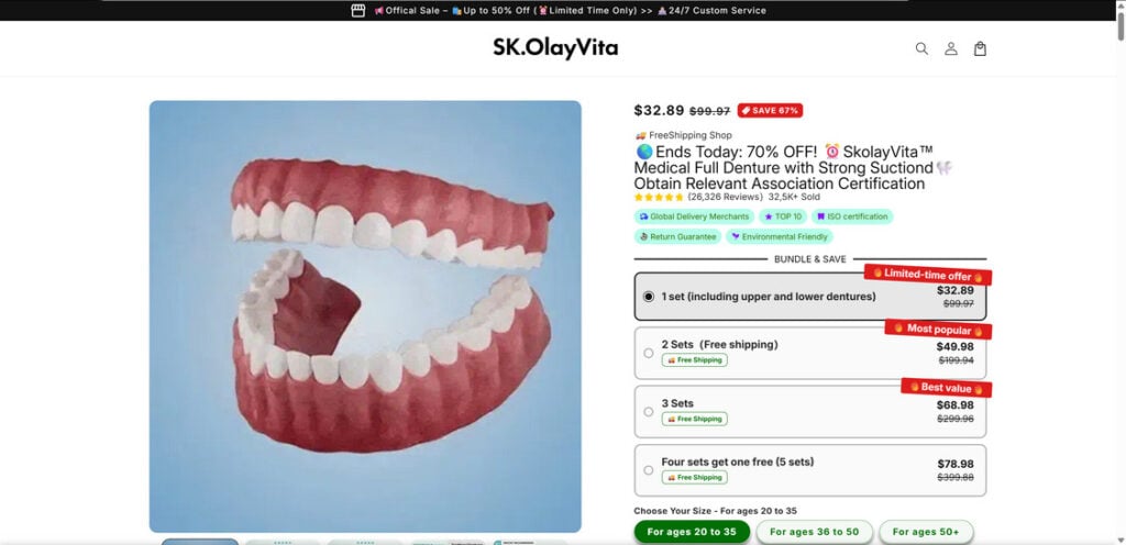 Skolayvita Dentures EXPOSED - Scam Or Legit? Full Investigation 1 1 100