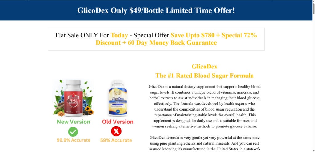 GlicoDex Supplement EXPOSED – Scam or Legit? Full Investigation 1 1 114