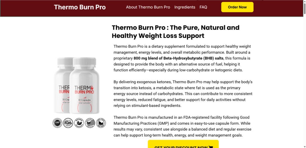 Thermo Burn Pro Supplement EXPOSED – Scam Ads & Red Flags 1 1 120