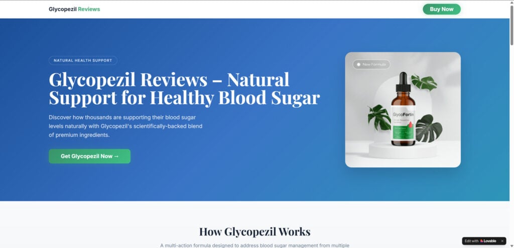 Glycopezil Supplement - Scam or Legit? Investigation 1 1 134
