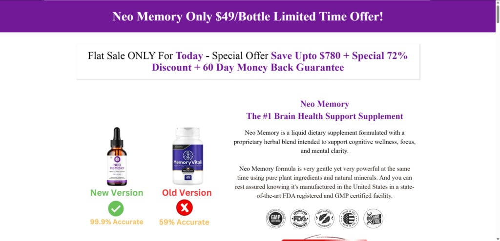 Neo Memory Drops Supplement - Scam or Legit? Investigation 1 1 142