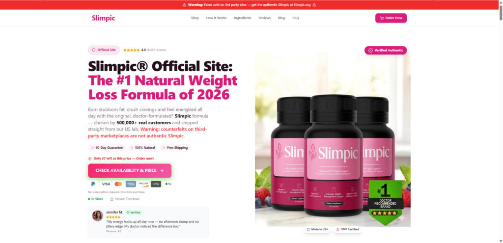 Slimpic Supplement - Scam or Legit? Investigation 1 1 148