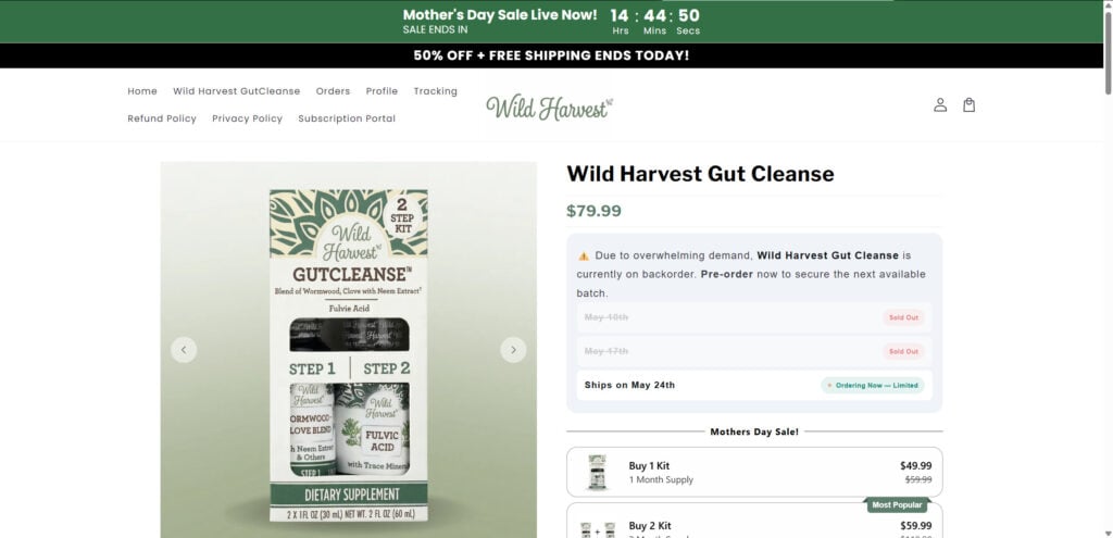 Wild Harvest Gut Cleanse EXPOSED: Scam or Legit? Real Review 1 1 62