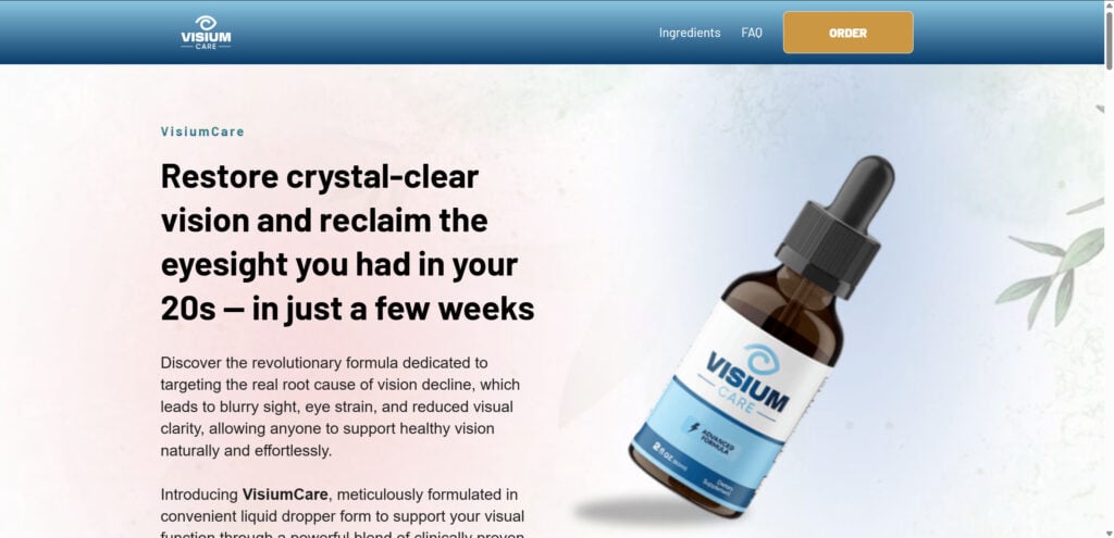 Visium Care Drops EXPOSED - Scam Ads & Red Flags 1 1 7