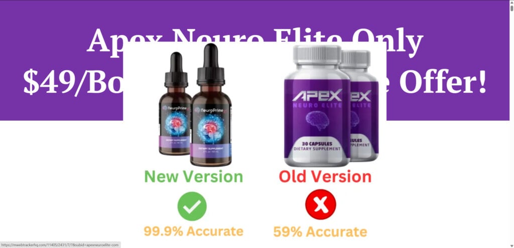 Apex Neuro Elite Supplement EXPOSED – Scam Ads & Red Flags 1 1 77