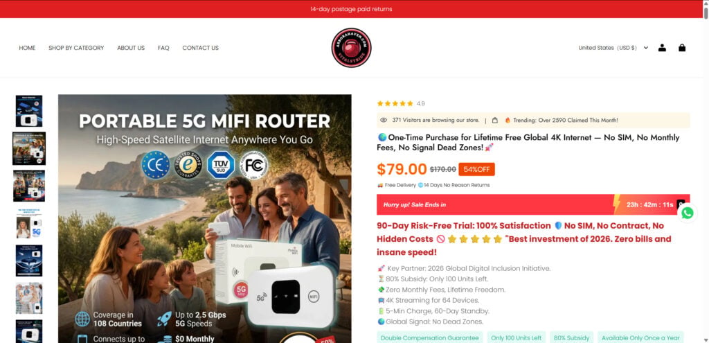 Arborahaven Lifetime Free Global 4K Internet - Scam or Legit? Investigation 1 1 94