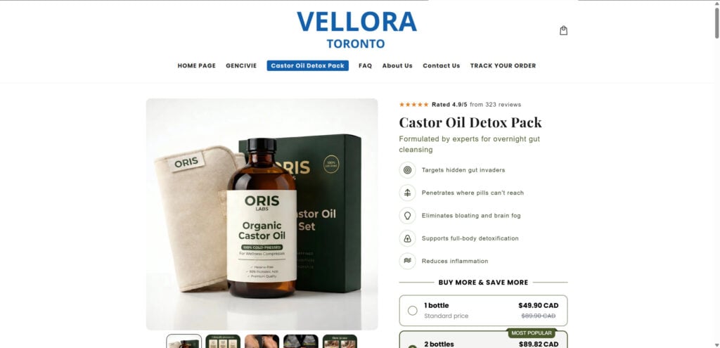 Castor Oil Detox Pack Exposed: Scam or Legit? Full Investigation 1 1 97