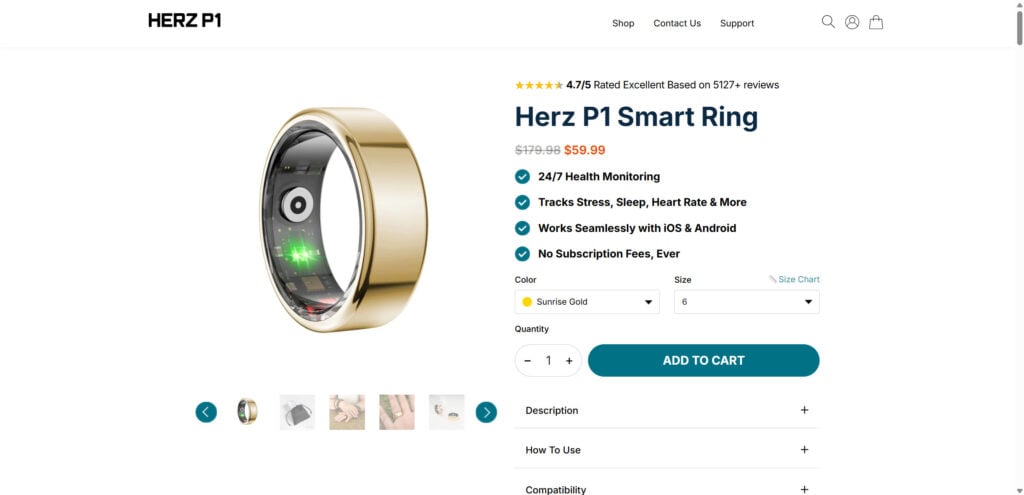 Herz P1 Smart Ring EXPOSED: Scam or Legit? Full Investigation 1 1 98