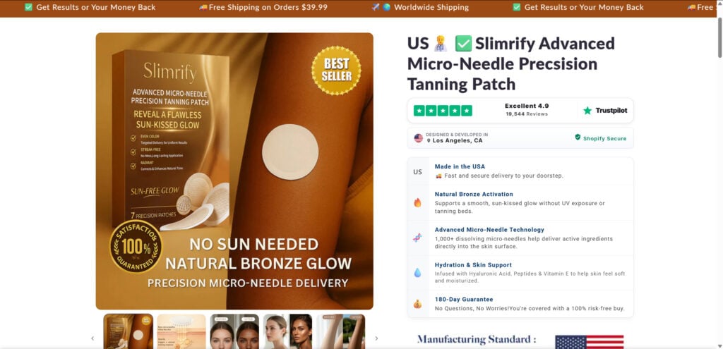 Slimrify Advanced Micro-Needle Precsision Tanning Patch Scam EXPOSED 1 2 13