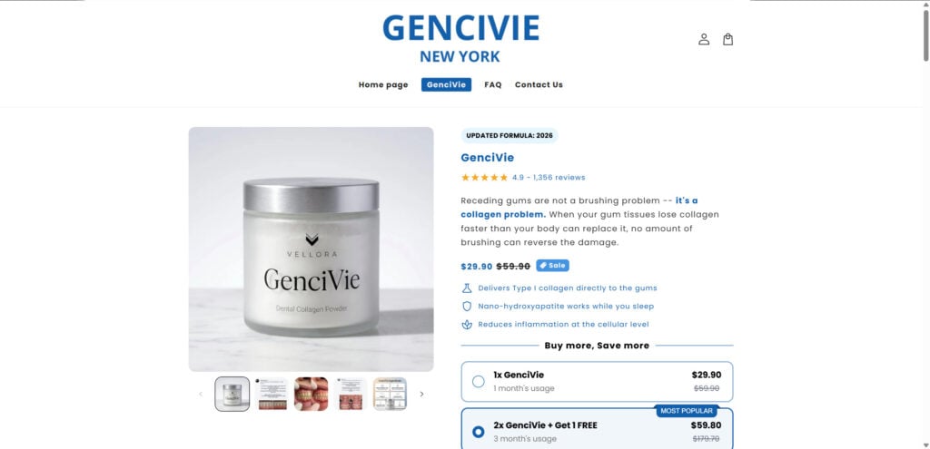 GenciVie Dental Collagen Powder EXPOSED - Scam or Legit? Investigation 1 2 20