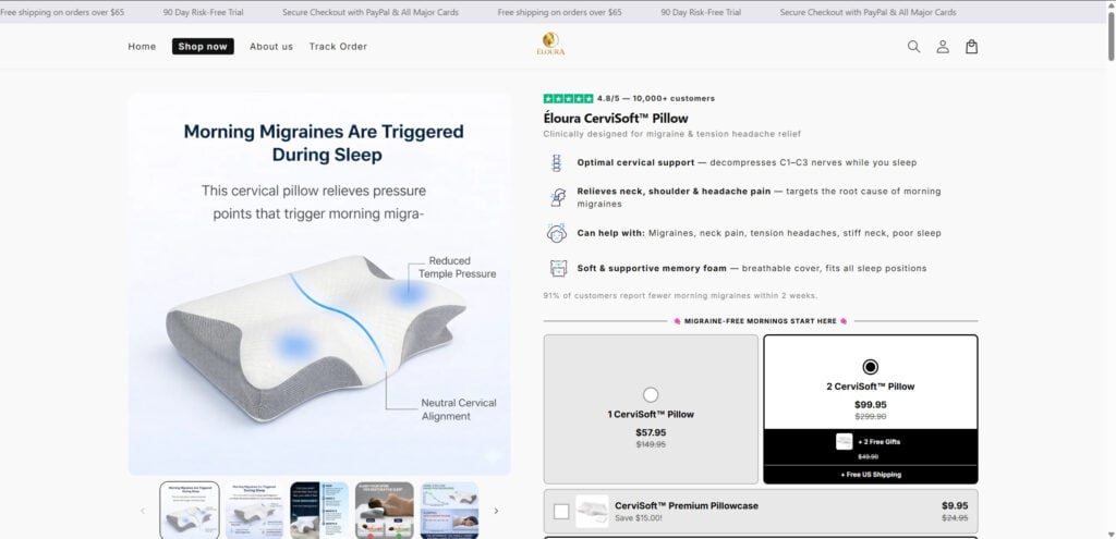 Eloura CerviSoft Pillow EXPOSED: Scam or Legit? Real Review 1 2 6