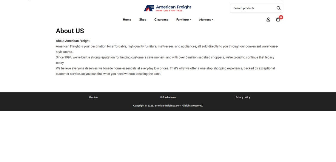 Americanfreighthome.com EXPOSED - Scam or Legit? Full Investigation 1 Americanfreighthome.com scam