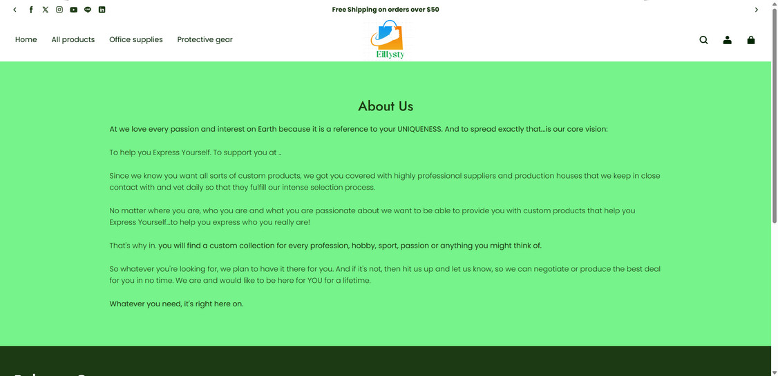 Eillysty.com scam 1