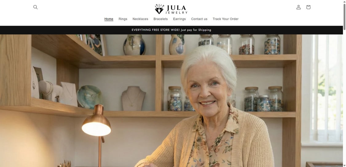 Jula-jewelry.com EXPOSED - Scam or Legit? Full Investigation 1 Jula-jewelry.com scam
