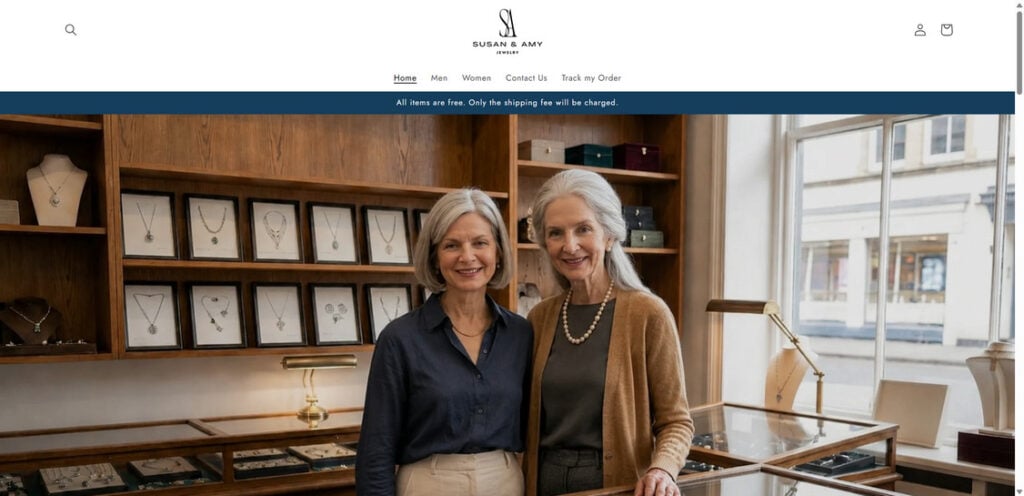 Susan & Amy Jewelry EXPOSED - Scam or Legit? Full Investigation 1 Susan Amy Jewelry.com scam