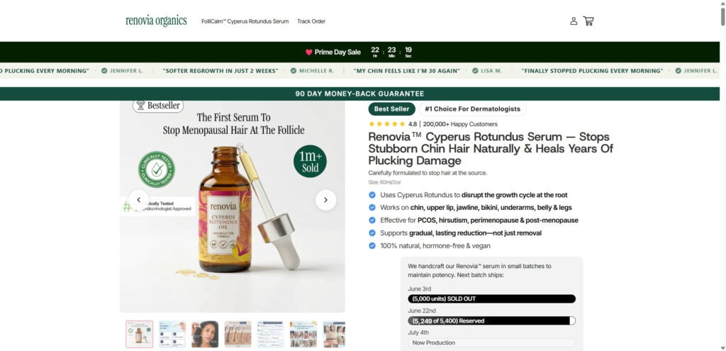 Renovia Hair Removal Serum - Scam or Legit? Read This NOW 1 1 102