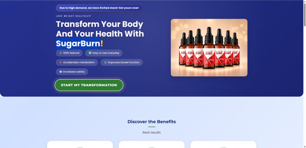 Sugar Burn Drops Supplement- Scam or Legit? Investigation 1 1 107