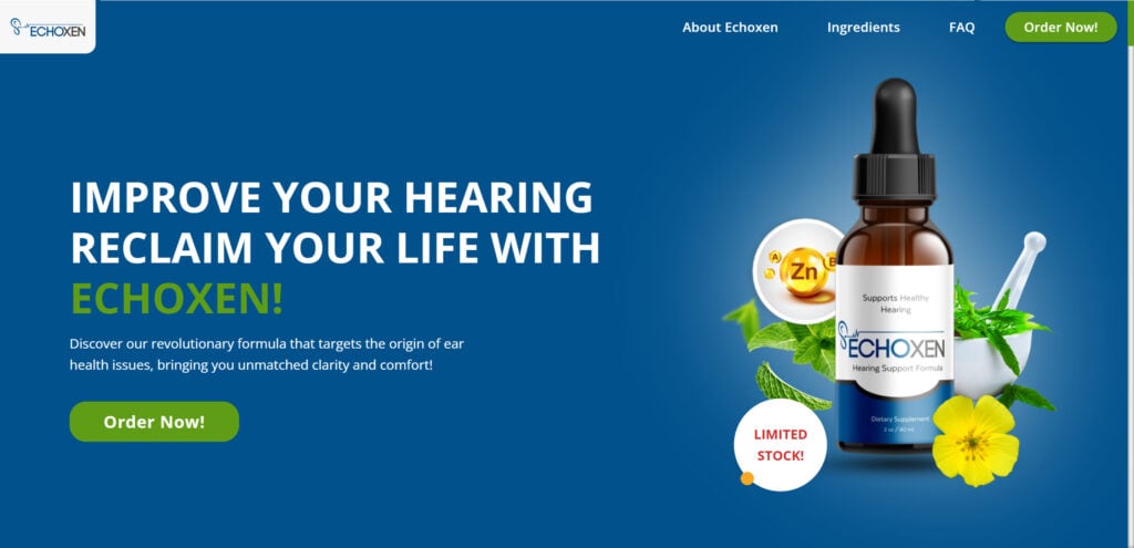 EchoXen Drops Tinnitus Supplement - Scam or Legit? Investigation 1 1 12