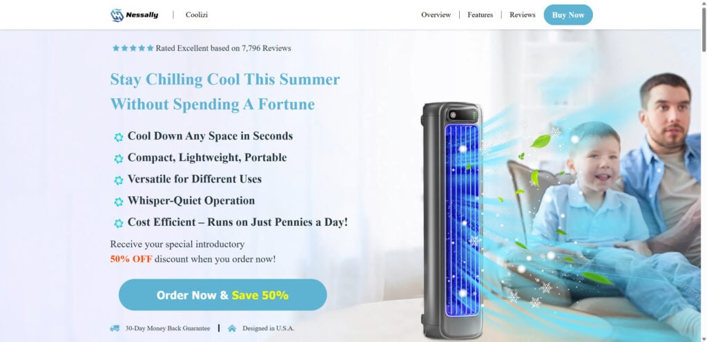 Nessally Cooling Ace EXPOSED: Scam or Legit Portable AC? Investigation 1 1 132