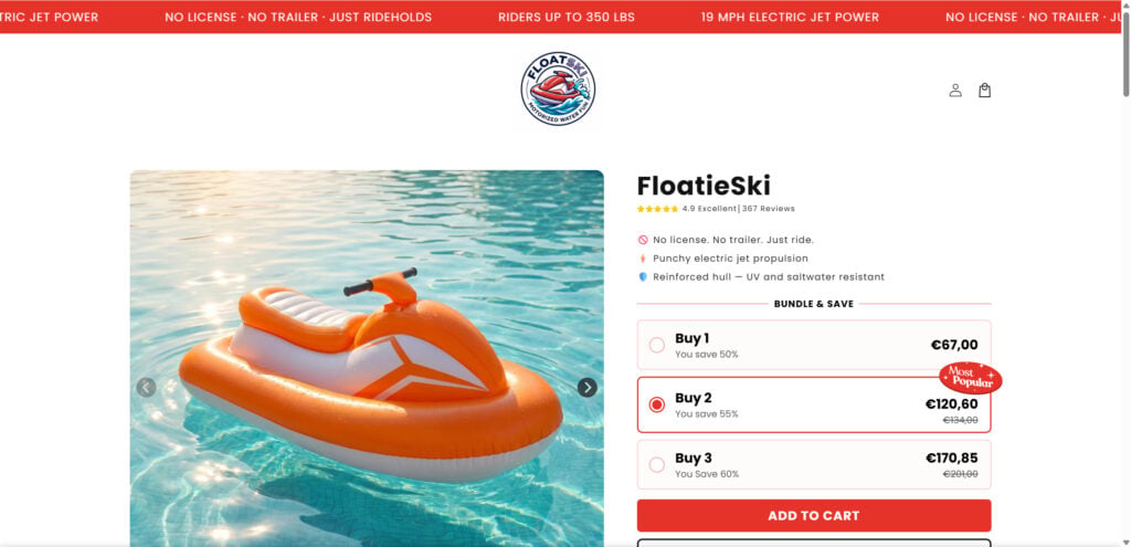 FloatieSki Scam Warning: Do Not Order This $59 “Electric Jet Ski” 1 1 141