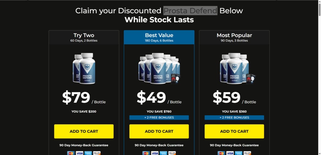Prosta Defend Supplement - Scam or Legit? Investigation 1 1 15